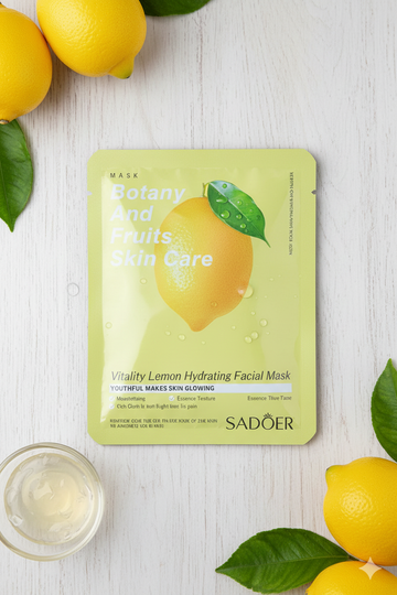 SADOER Vitality Lemon Hydrating Facial Mask