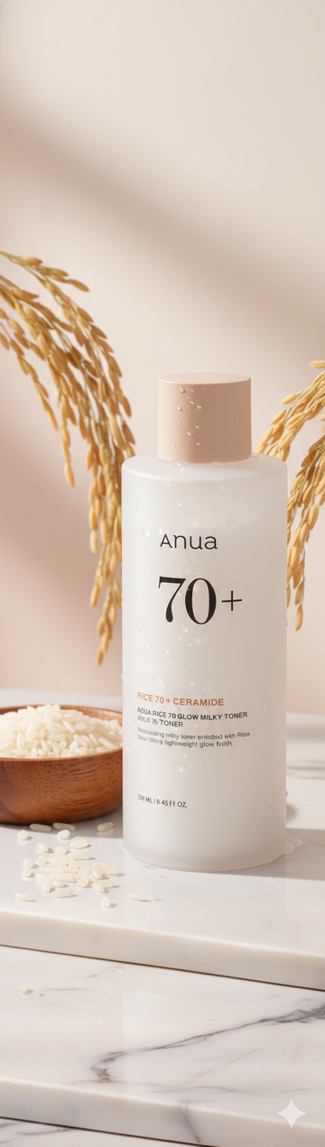 Anua Rice 70 Glow Milky Toner