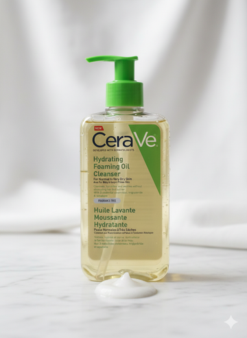 CeraVe Hydrating Foaming Oil Cleanser
